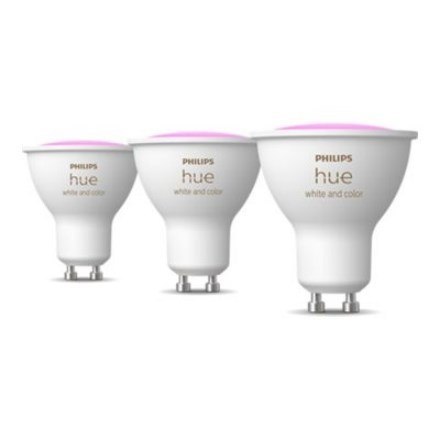 Philips Hue White and color ambiance Inteligentny reflektor punktowy GU10 (3 szt.)