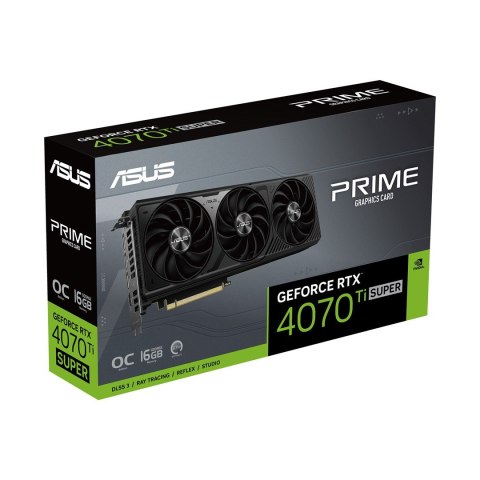 ASUS Prime -RTX4070TIS-O16G NVIDIA GeForce RTX 4070 Ti SUPER 16 GB GDDR6X