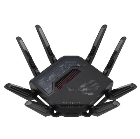 ASUS ROG Rapture GT-BE98 router bezprzewodowy 10 Gigabit Ethernet Quad-band (2.4 GHz / 5 GHz-1 / 5 GHz-2 / 6 GHz) Czarny