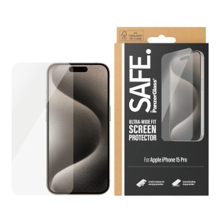 PanzerGlass SAFE. Screen Protector iPhone 2023 6.1" Pro Ultra-Wide Fit Przezroczysta ochrona ekranu Apple 1 szt.