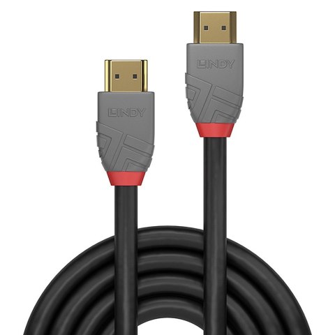 Lindy 36967 kabel HDMI 10 m HDMI Typu A (Standard) Czarny, Szary