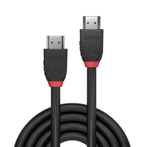 Lindy 36774 kabel HDMI 5 m HDMI Typu A (Standard) 3 x HDMI Type A (Standard) Czarny