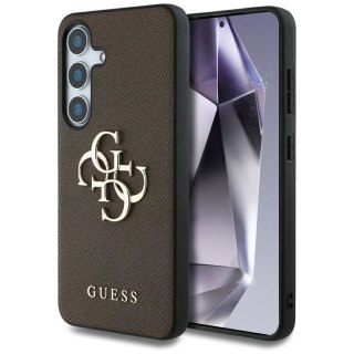 GUESS SAMSUNG S25 GUHCS25SPGT4MBW CLASSIC LOGO BROWN