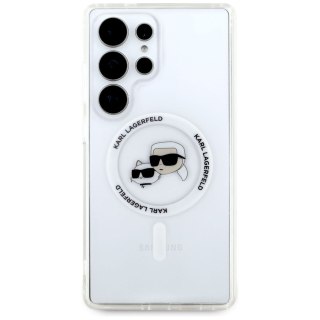 KARL LAGERFELD SAMSUNG S25 ULTRA WHITE CHOUPETTE&KARL HEADS KLHMS25LHLSKCH