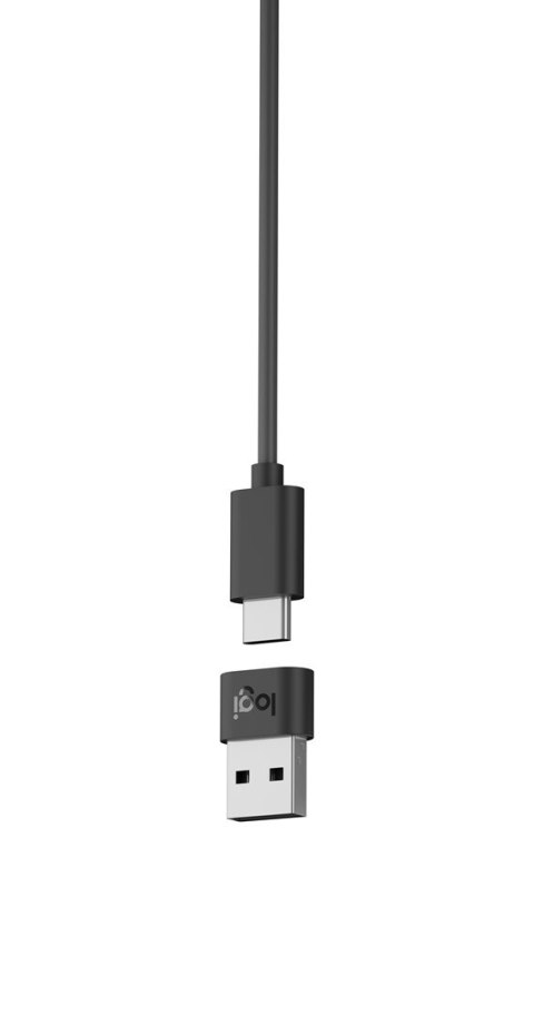 Logitech Zone Zestaw słuchawkowy Przewodowa Douszny Biuro/centrum telefoniczne USB Type-C Grafitowy