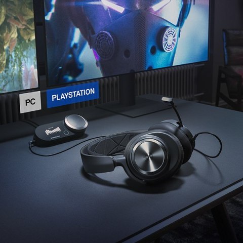 Steelseries Arctis Nova Pro Wireless Zestaw słuchawkowy Bezprzewodowy Opaska na głowę Gaming Bluetooth Czarny