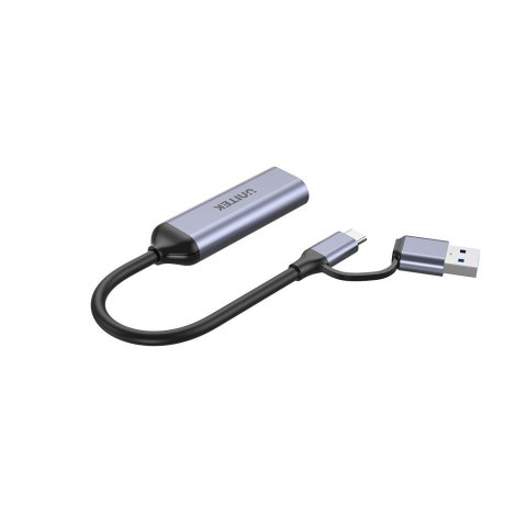 UNITEK KARTA DO STREAMINGU USB-C/A, 4K HDMI 1.4B