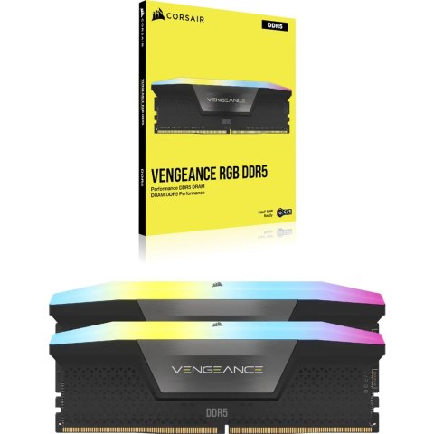 Corsair Vengeance RGB CMH32GX5M2B6400C32 moduł pamięci 32 GB 2 x 16 GB DDR5 6400 MHz