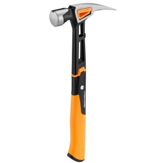 Fiskars 1020214 młotek Młotek ciesielski Czarny, Metaliczny, Pomarańczowy