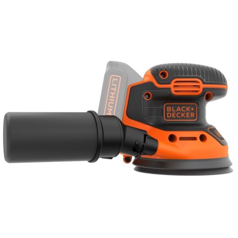 Black & Decker BDCROS18N-XJ przenośna szlifierka Szlifierka orbitalna 12000 RPM Czarny, Pomarańczowy