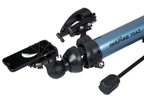 Celestron Inspire 70AZ Luneta 35x Czarny, Niebieski