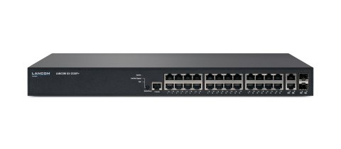 LANCOM GS-2326P+ Zarządzany L2 Gigabit Ethernet (10/100/1000) Obsługa PoE 1U Czarny