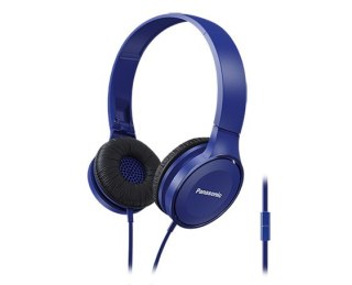 Panasonic RP-HF100ME Zestaw słuchawkowy Przewodowa Opaska na głowę Połączenia/muzyka Niebieski