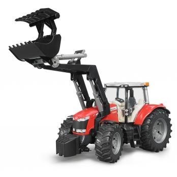 BRUDER Massey Ferguson 7624 with frontloader