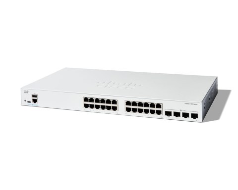 Cisco C1300-24T-4X łącza sieciowe Zarządzany L2/L3 Gigabit Ethernet (10/100/1000) Biały