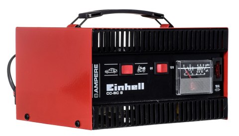 Prostownik Einhell CC-BC 8 6/12 V Czarny, Czerwony