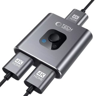 TECH-PROTECT HUB ADAPTER HB07 2IN1 HDMI 4K 60HZ SPACE GREY