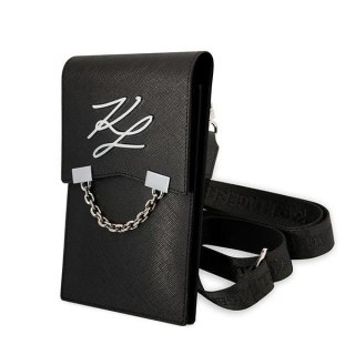 Karl Lagerfeld Torebka KLWBSAKLCK czarny/black Autograph Chain