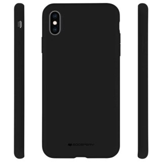 Mercury Silicone iPhone 15 6.1" czarny/black