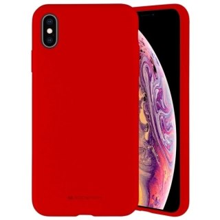 Mercury Silicone iPhone 15 6.1" czerwony/red