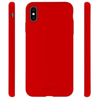 Mercury Silicone iPhone 15 6.1" czerwony/red