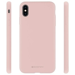 Mercury Silicone iPhone 15 Plus 6.7" różowo-piaskowy/pink-sand