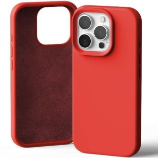 Mercury Silicone iPhone 16 Pro 6,3" czerwony/red