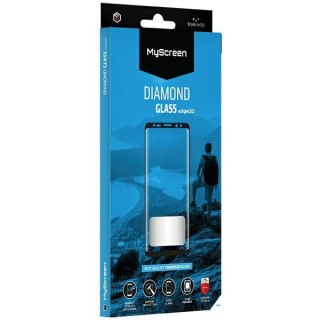 MS Diamond Glass Edge 3D One Plus 8 czarny/black, Tempered Glass