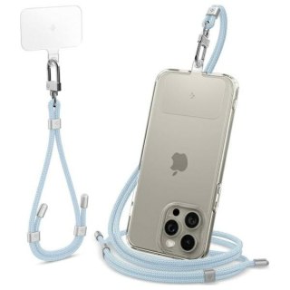 Spigen Universal Strap Set Crossbody & Wrist zestaw smyczy do telefonu niebieski/mute blue AFA08364