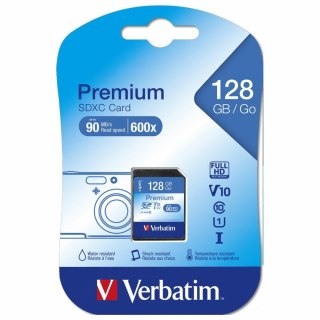 Verbatim Karta Premium U1 SDXC 128GB V10 czarny/black 44025