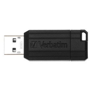 Verbatim Pendrive 128GB USB-A 2.0 PinStripe czarny/black 49071