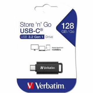 Verbatim Pendrive 128GB USB-C czarny/ black 49459