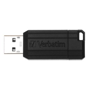 Verbatim Pendrive 8GB USB-A 2.0 PinStripe czarny/black 49062