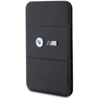 Wallet BMW Card Slot Stand BMWCSMMPGK czarny/black MagSafe M Edition Collection