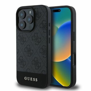 GUESS IPHONE 16 PRO BOTTOM STRIPE GUHCP16LG4GLGR GREY/SZARY