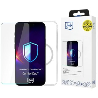 Zestaw 3MK ComfortDuo Clear MagCase do Samsung Galaxy S25 Ultra