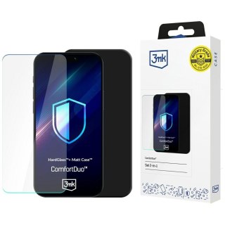 Zestaw 3MK ComfortDuo Matt Black do Samsung Galaxy S25 czarny/black