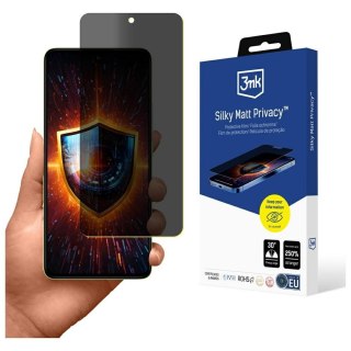 Folia prywatyzująca 3MK Silky Matt Privacy do Redmi Note 14 4G