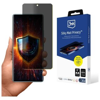 Folia prywatyzująca 3MK Silky Matt Privacy do Redmi Note 14 Pro 4G