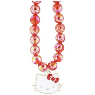 Zawieszka na telefon Hello Kitty Pearls Kitty Head czerwony