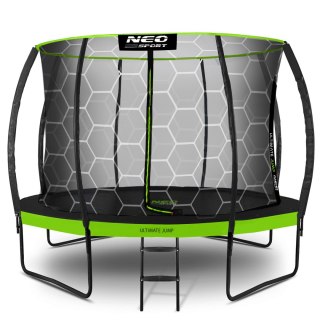 Trampolina ogrodowa profilowana 14ft/435cm z siatką wewnętrzną Neo-Sport