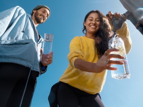 Butelka filtrująca Brita Vital pastelowy błękit 2 dyski