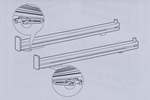 Prowadnice teleskopowe AEG ELECTROLUX TR1LV