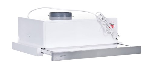 Okap podszafkowy teleskopowy AKPO WK-7 LIGHT ECO 50 INOX (265,5 m3/h; 500mm; kolor inox)