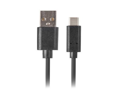 Kabel Lanberg QC 3.0 CA-USBO-20CU-0018-BK (USB 2.0 typu A - USB typu C ; 1,8m; kolor czarny)