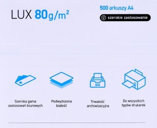 Papier Xero Igepa POLLUX (A4; 80g/m2; 500 szt.; Matowy)