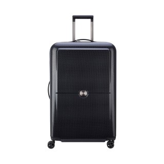 Delsey Walizka TURENNE 75cm 4 DOUBLE WHEELS TROLLEY CASE CZARNY