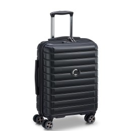 Delsey Walizka SHADOW 5.0 55cm SLIM 4 DOUBLE WHEELS CABIN TROLLEY CASE CZARNY