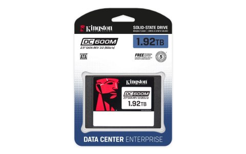 Dysk SSD Kingston DC600M 1.92TB SATA 2.5" SEDC600M/1920G (DWPD 1)