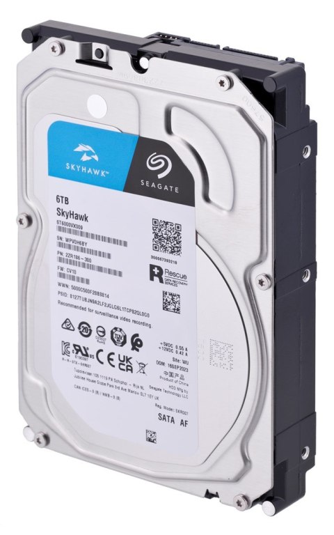 Dysk twardy HDD Seagate SkyHawk 6TB 3,5" SATA ST6000VX009